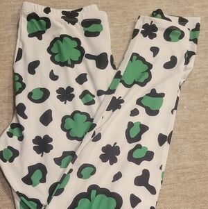 White Leggings with Sharocks